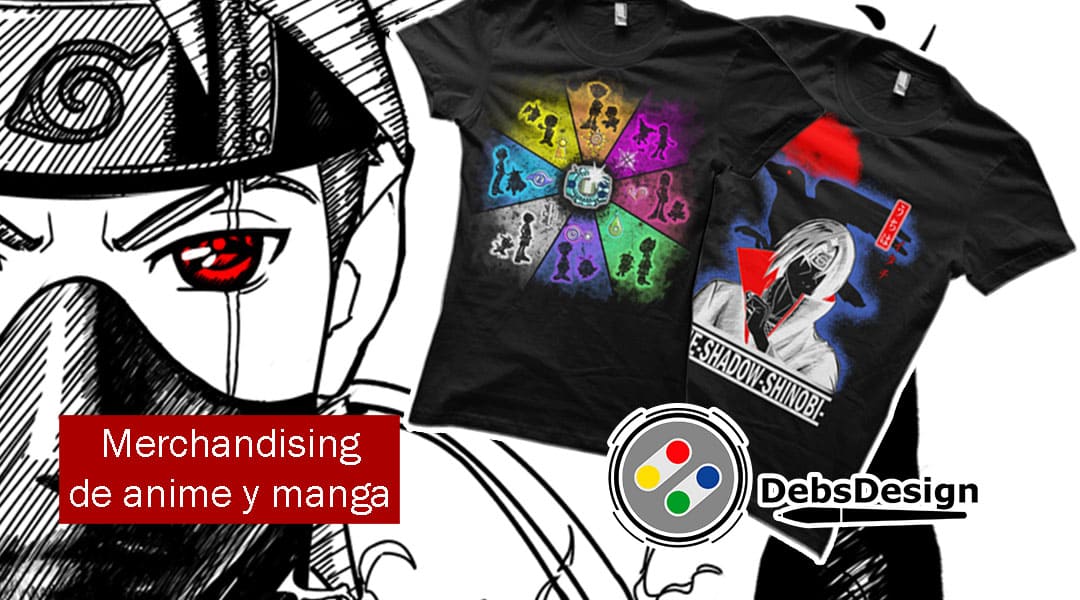 Tienda de merchandising y ropa de anime y manga