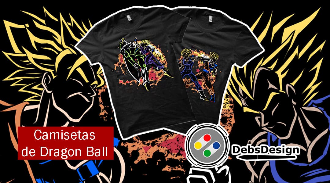 Camisetas de Dragon ball
