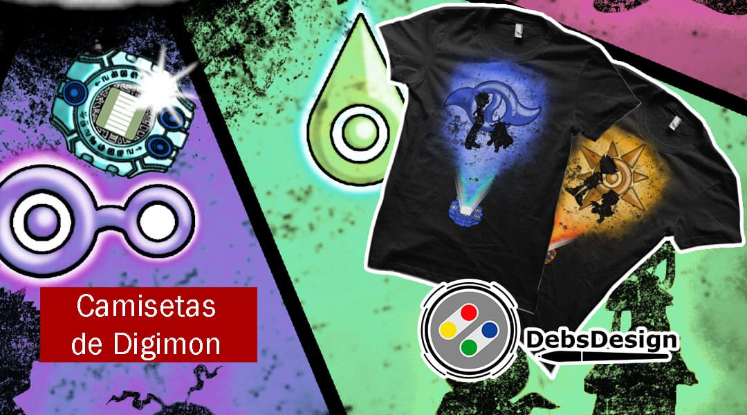 Camisetas de Digimon
