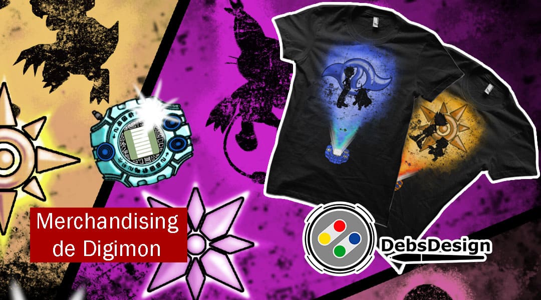 Ropa y merchandising del anime Digimon