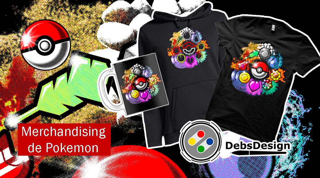 Merchandising y ropa del videojuego Pokemon