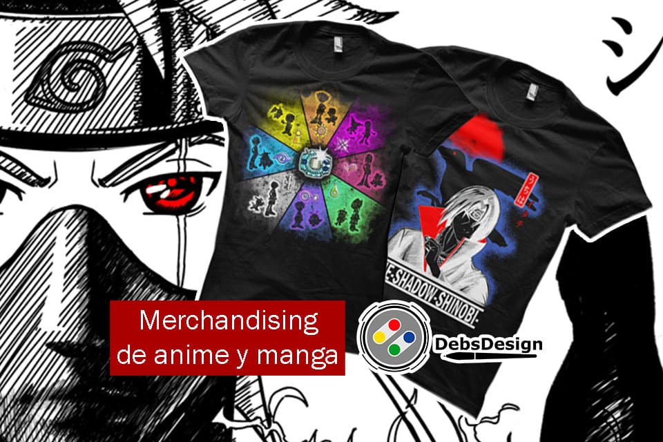 Tienda de merchandising y ropa de anime y manga