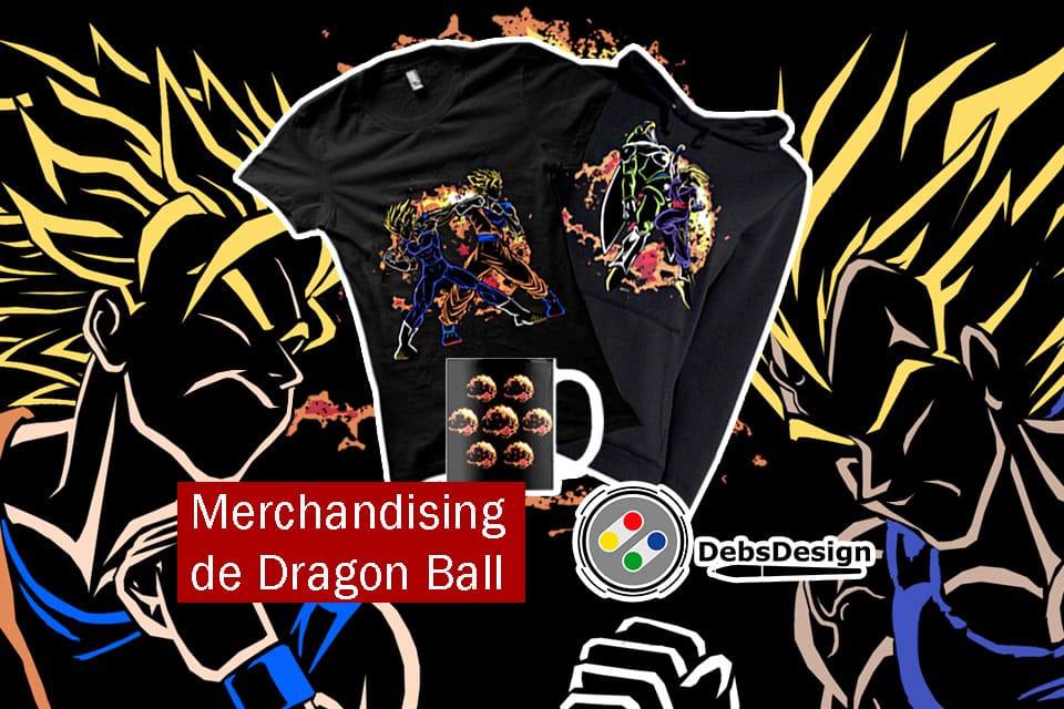 Ropa y merchandising del manga Bola de dragón