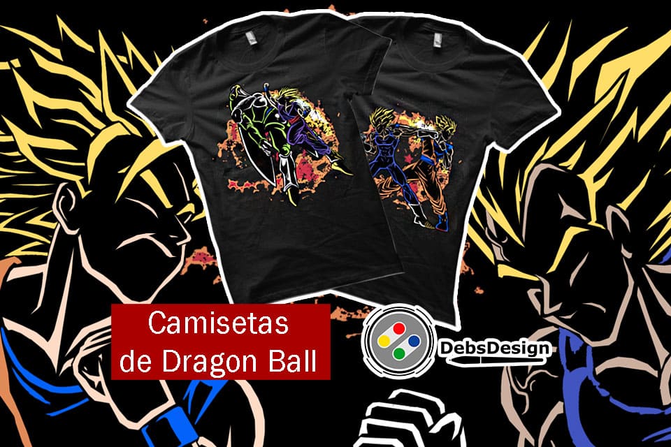 Camisetas de Dragon ball