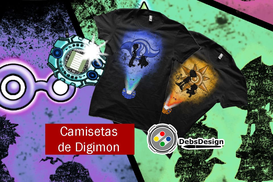 Camisetas de Digimon