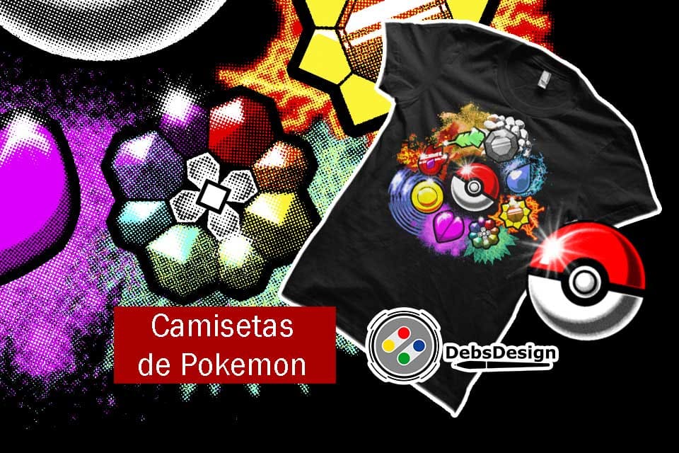 Camisetas de Pokémon