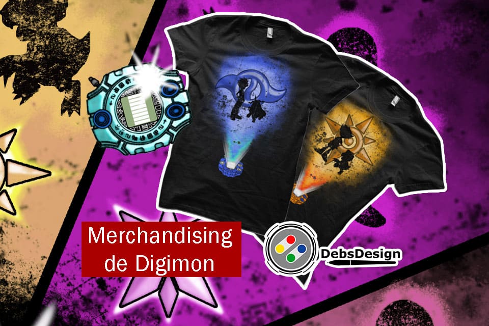 Ropa y merchandising del anime Digimon