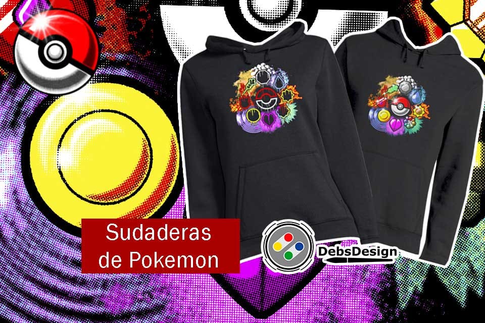 Sudaderas de Pokemon