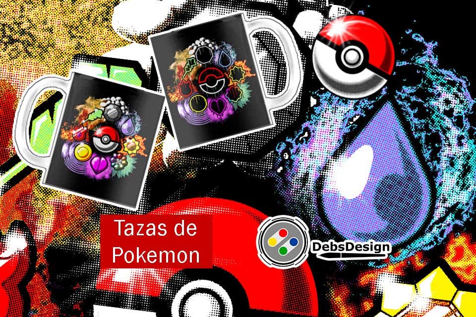 Tazas de café de Pokemon